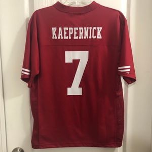NFL Apparel 49ers Kaepernick Jersey Youth L